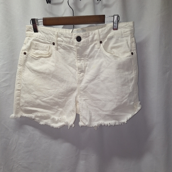 Parker Smith jean shorts raw hem size 8 - Picture 1 of 5